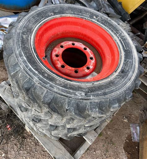 used skid steer wheel spacers|10x16.5 skid steer rims.